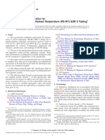 Polyethylene of Raised Temperature (PE-RT) SDR 9 Tubing: Standard Specification For