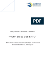 Proyecto Agua en El Desierto