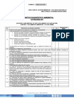 Requisitos Diagnostico Ambiental Categoria B1