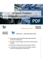 Iso 26262 Training: Module K4 - Product Development at System Level