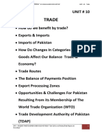 Topic 10 - Trade