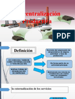 Descentralización Productiva