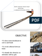 Automatic Railway Track Fault Detecting Using Wireless Network Systems