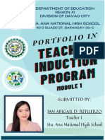 Teacher Induction Program Module 1 V1.0