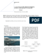 Critical Analysis of The Oresund Bridge