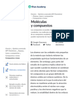 10 - 11 - Quim - Moléculas y Compuestos (Artículo) - Khan Academy