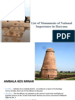 1.list of Monuments of National Importance in Haryana