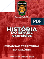 HISTÓRIA BR - EX. - Expansão Territorial Da Colônia