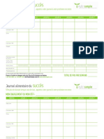 Journal Alimentaire Nutrisimple