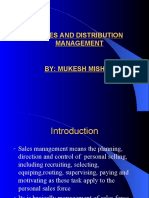 Sales and Distribution Management