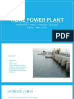 Tidal Power Plant