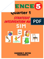 Strategic Intervention Material in Science 5 - 1st - Updated