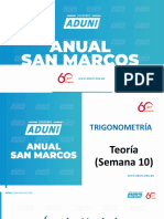 Anual San Marcos - Trigonometría Semana 10