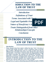 Law of Trust Intro