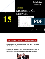 SEMANA 15-Distribucion Normal