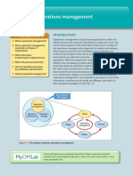 Operations Management: Key Questions