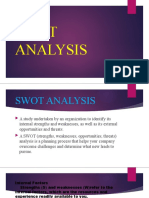 Swot Analysis Edited2