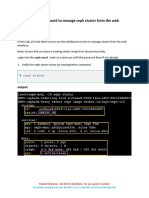 Lab - 3 Enable Dashboard - Cephadm