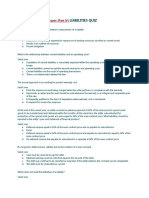 Actg 431 Quiz Week 4 Theory of Accounts (Part IV) Liabilities Quiz