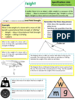 Calculating Weight