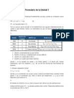 Formulario de La Unidad 3