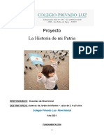 Proyecto La Historia de Mi Patria