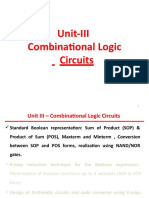 Unit-III Combinational Logic Circuits