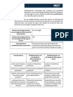 Ejercicio Las Estrategias Competitivas en Los Establecimientos de Comercio Solucion