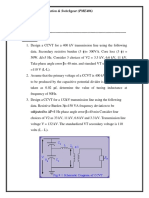 Questions:: Power System Protection & Switchgear (PME406) Sheet No 4