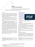 Gum Content in Fuels by Jet Evaporation: Standard Test Method For