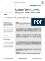 Periop Outcomes in Peds