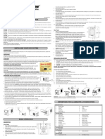 PR750LCD User's Manual: Important Safety Warnings