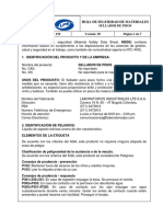 PD Ot 159 Hoja de Seguridad Sellador de Pisos