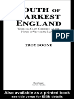 Troy Boone - Youth of Darkest England - Working-Class Children at The Heart of Victorian Empire (Children's Literature and Culture) (2004)