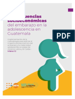 Consecuencias Socieconomicas Del Embarazo Adolescente en Guatemala Final Diagramado