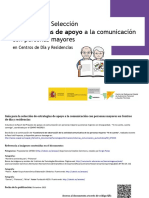 Guía para La Selección de Estrategias de Apoyo A La Comunicación Con Personas Mayores en Centros de Día y Residencias