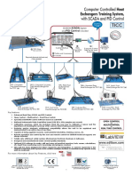 Exchangers Training System,: Computer Controlled Heat With SCADA and PID Control