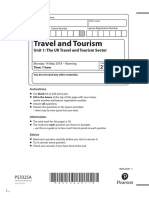 Unit 1: The UK Travel and Tourism Sector