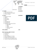 Semester 1 Year 8 Geography Revision 2021