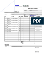 Pt. Duta Rama: Purchase Order