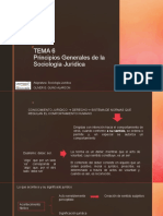 TEMA 6 Configuración de La Sociología Jurídica