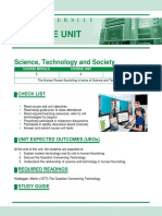 Course Unit - Human Flourishing in Science and Technology