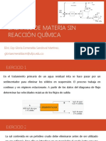 Balance de Materia Sin Reaccion Quimica