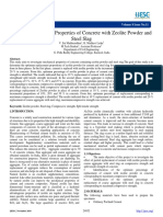 .Study of Mechanical Properties of Concrete With Zeolite Powder and Steel Slag