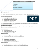 Determining Suitability of Database Functionality and Scalability UC - 7