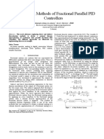 Discretization Methods of Fractional Parallel PID