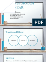 Transformasi Bilinear