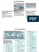 GM Captiva 2012 - Identificação de Relés e Fusíveis