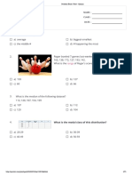 Statistics Basic - Print - Quizizz