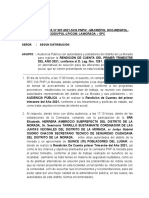 Nota Informativa N°-Rendicion de Cuenta Del Primer Trimestre.